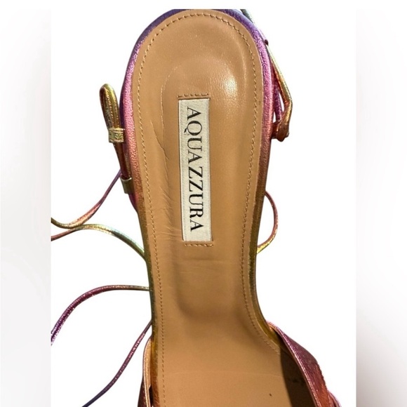 Aquazzura Leather D'Orsay Pumps Size 40 U.S Size 10 - Picture 9 of 14